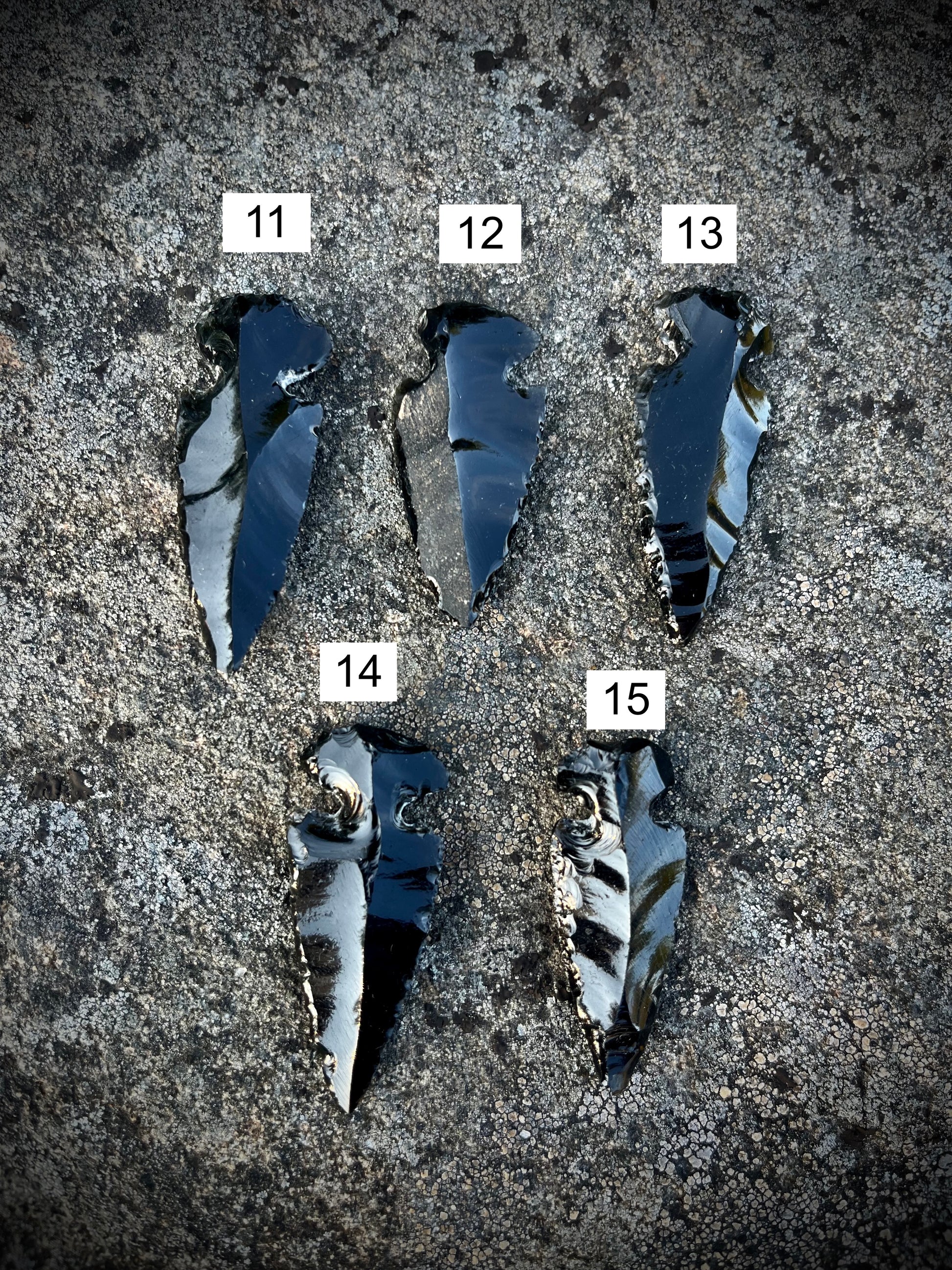 Pienet obsidiaanikärjet