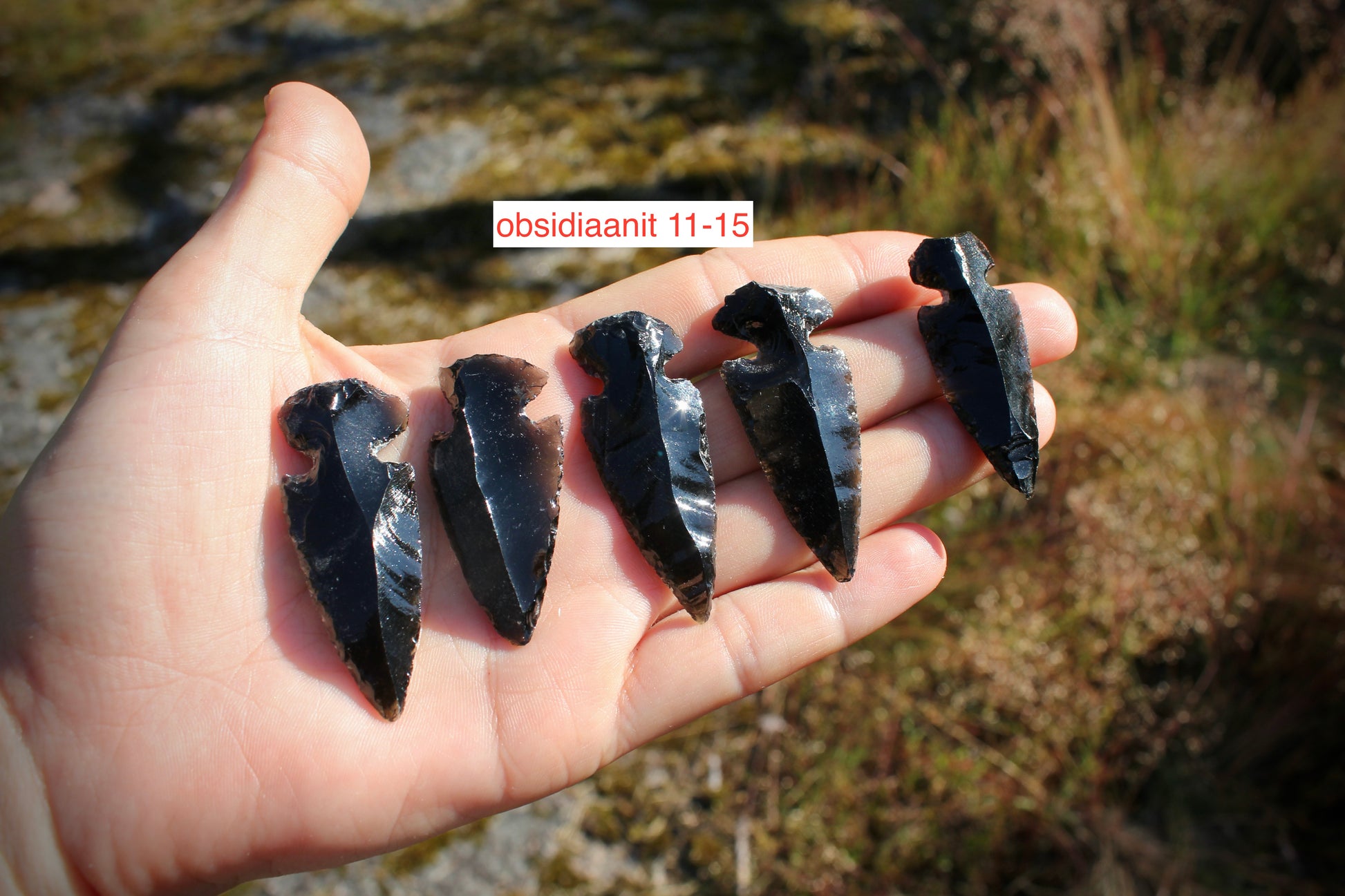 Pienet obsidiaanikärjet